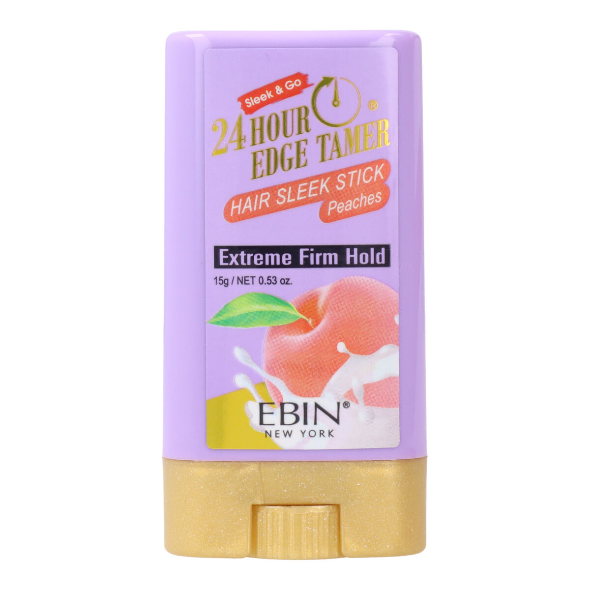 Spēcīgas Fiksācijas Vasks Ebin New York Edge Sleek Peaches 15 g